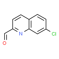 ChemSpider 2D Image | 7-Chloro-2-quinolinecarbaldehyde | C10H6ClNO