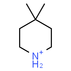 ChemSpider 2D Image | 4,4-Dimethylpiperidinium | C7H16N