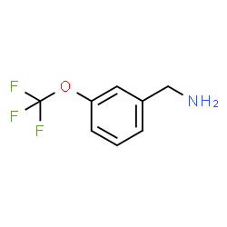 ChemSpider 2D Image | 3-(Trifluoromethoxy)benzylamine | C8H8F3NO