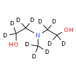 ChemSpider 2D Image | 2,2'-[(~2~H_3_)Methylimino]di(~2~H_4_)ethanol | C5H2D11NO2