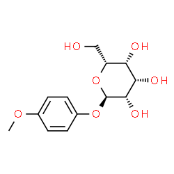 ChemSpider 2D Image | 4-Methoxyphenyl alpha-D-talopyranoside | C13H18O7