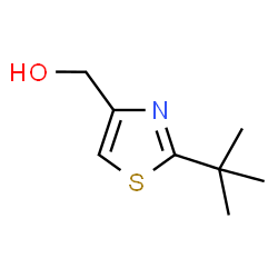 ChemSpider 2D Image | (2-tert-Butyl-1,3-thiazol-4-yl)methanol | C8H13NOS