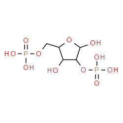 ChemSpider 2D Image | 2,5-Di-O-phosphonopentofuranose | C5H12O11P2