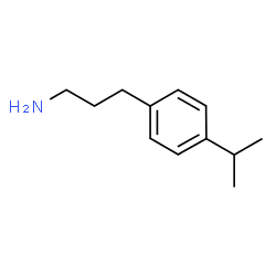 ChemSpider 2D Image | 3-(4-Isopropylphenyl)-1-propanamine | C12H19N