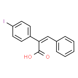 ChemSpider 2D Image | (2Z)-2-(4-Iodophenyl)-3-phenylacrylic acid | C15H11IO2