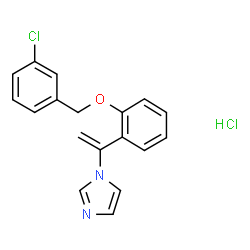 ChemSpider 2D Image | croconazole hydrochloride | C18H16Cl2N2O