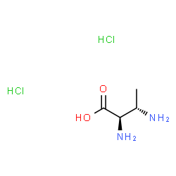 ChemSpider 2D Image | (3S,2R)-2,3-Diaminobutyric acid dihydrochloride | C4H12Cl2N2O2