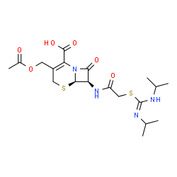ChemSpider 2D Image | Cefathiamidine | C19H28N4O6S2