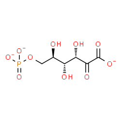 ChemSpider 2D Image | 6-O-Phosphonato-D-fructosonate | C6H8O10P