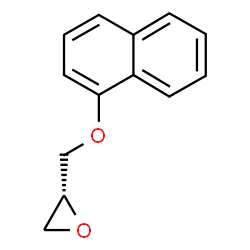 ChemSpider 2D Image | (R)-Glycidyl 1-naphthyl ether | C13H12O2
