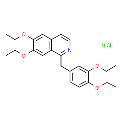ChemSpider 2D Image | ethaverine hydrochloride | C24H30ClNO4