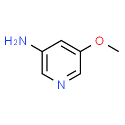 ChemSpider 2D Image | 5-Methoxypyridin-3-amin | C6H8N2O