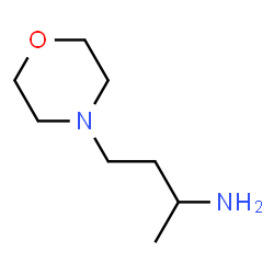 ChemSpider 2D Image | 4-morpholinobutan-2-amine | C8H18N2O