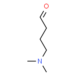 ChemSpider 2D Image | 4-(Dimethylamino)butanal | C6H13NO