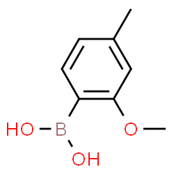 ChemSpider 2D Image | (2-Methoxy-4-methylphenyl)boronic acid | C8H11BO3