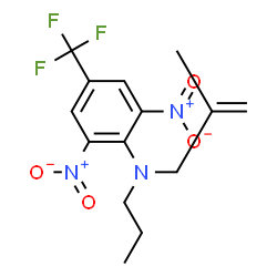 ChemSpider 2D Image | methalpropalin | C14H16F3N3O4