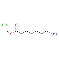 ChemSpider 2D Image | Methyl-7-aminoheptanoathydrochlorid | C8H18ClNO2