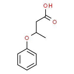 ChemSpider 2D Image | 3-Phenoxybutanoic acid | C10H12O3
