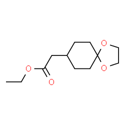 ChemSpider 2D Image | Ethyl 1,4-dioxaspiro[4.5]dec-8-ylacetate | C12H20O4