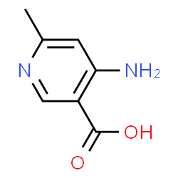 ChemSpider 2D Image | 4-Amino-6-methylnicotinic acid | C7H8N2O2