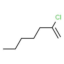 ChemSpider 2D Image | 2-Chloro-1-heptene | C7H13Cl