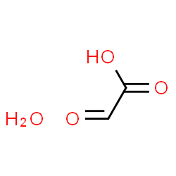 ChemSpider 2D Image | Glyoxylic acid monohydrate | C2H4O4