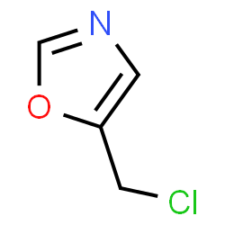 ChemSpider 2D Image | 5-(Chloromethyl)oxazole | C4H4ClNO
