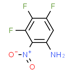 ChemSpider 2D Image | 3,4,5-Trifluoro-2-nitroaniline | C6H3F3N2O2