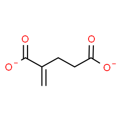 ChemSpider 2D Image | 2-Methyleneglutarate | C6H6O4