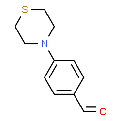 ChemSpider 2D Image | 4-thiomorpholinobenzaldehyde | C11H13NOS