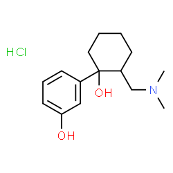 ChemSpider 2D Image | O-DESMETHYL TRAMADOL HYDROCHLORIDE | C15H24ClNO2