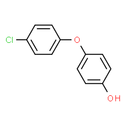 ChemSpider 2D Image | 4-(4-Chlorophenoxy)phenol | C12H9ClO2