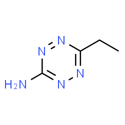 ChemSpider 2D Image | 6-Ethyl-1,2,4,5-tetrazin-3-amine | C4H7N5