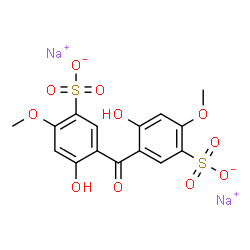 ChemSpider 2D Image | Benzophenone-9 | C15H12Na2O11S2