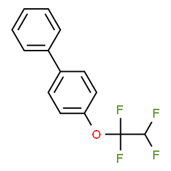 ChemSpider 2D Image | 4-(1,1,2,2-Tetrafluoroethoxy)biphenyl | C14H10F4O