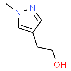 ChemSpider 2D Image | 2-(1-Methylpyrazol-4-yl)ethanol | C6H10N2O