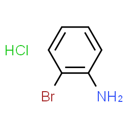 ChemSpider 2D Image | 2-Bromoaniline hydrochloride | C6H7BrClN