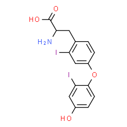 ChemSpider 2D Image | Diiodothyronine | C15H13I2NO4