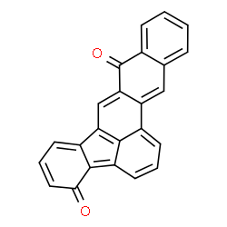 ChemSpider 2D Image | Indeno[1,2,3-de]tetraphene-4,9-dione | C24H12O2