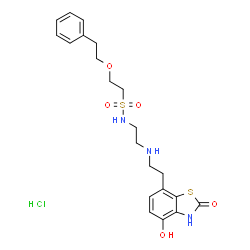 ChemSpider 2D Image | AR-C-68475 HYDROCHLORIDE | C21H28ClN3O5S2