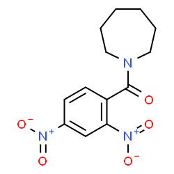 ChemSpider 2D Image | 1-Azepanyl(2,4-dinitrophenyl)methanone | C13H15N3O5