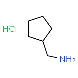ChemSpider 2D Image | cyclopentylmethanamine hydrochloride | C6H14ClN