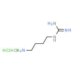 ChemSpider 2D Image | AGMATINE DIHYDROCHLORIDE | C5H16Cl2N4