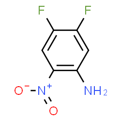 ChemSpider 2D Image | 4,5-Difluoro-2-nitroaniline | C6H4F2N2O2
