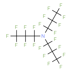 ChemSpider 2D Image | tris(1,1,2,2,3,3,3-heptafluoropropyl)amine | C9F21N