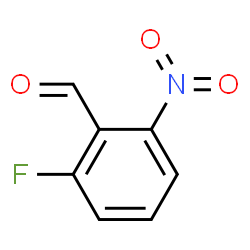 ChemSpider 2D Image | 2-Fluoro-6-nitrobenzaldehyde | C7H4FNO3