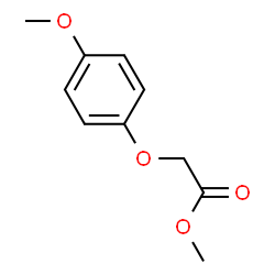 ChemSpider 2D Image | Methyl (4-methoxyphenoxy)acetate | C10H12O4