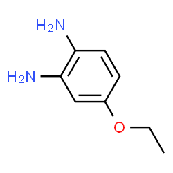 ChemSpider 2D Image | 4-Ethoxy-1,2-benzenediamine | C8H12N2O