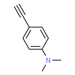 ChemSpider 2D Image | 4-ethynyl-N,N-dimethyl-aniline | C10H10N