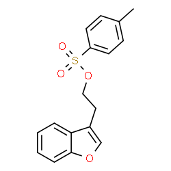 ChemSpider 2D Image | 2-(1-Benzofuran-3-yl)ethyl 4-methylbenzenesulfonate | C17H16O4S
